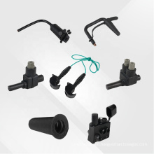 Factory outlet electrical power fittings for low voltage pre-insulation piercing accessories